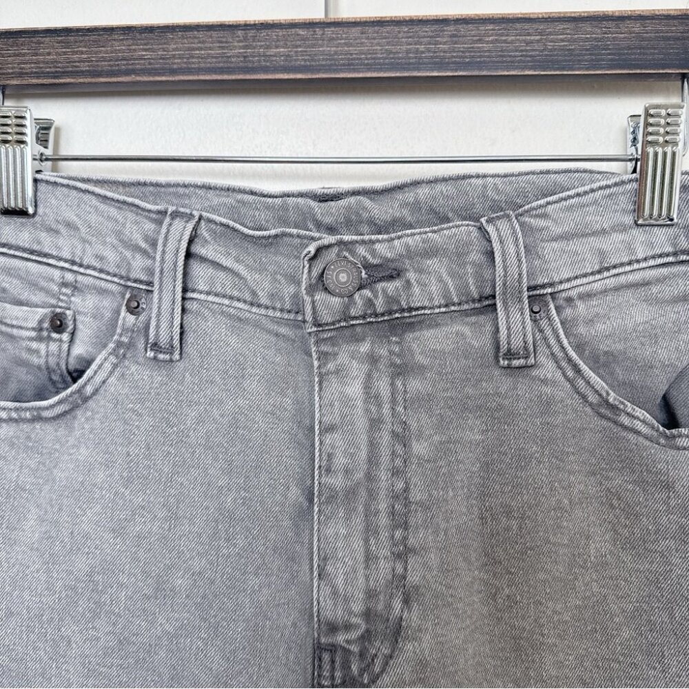 Levi's Mens 33x32 Premium 511 Slim Fit Grey Jeans - Picture 9 of 16